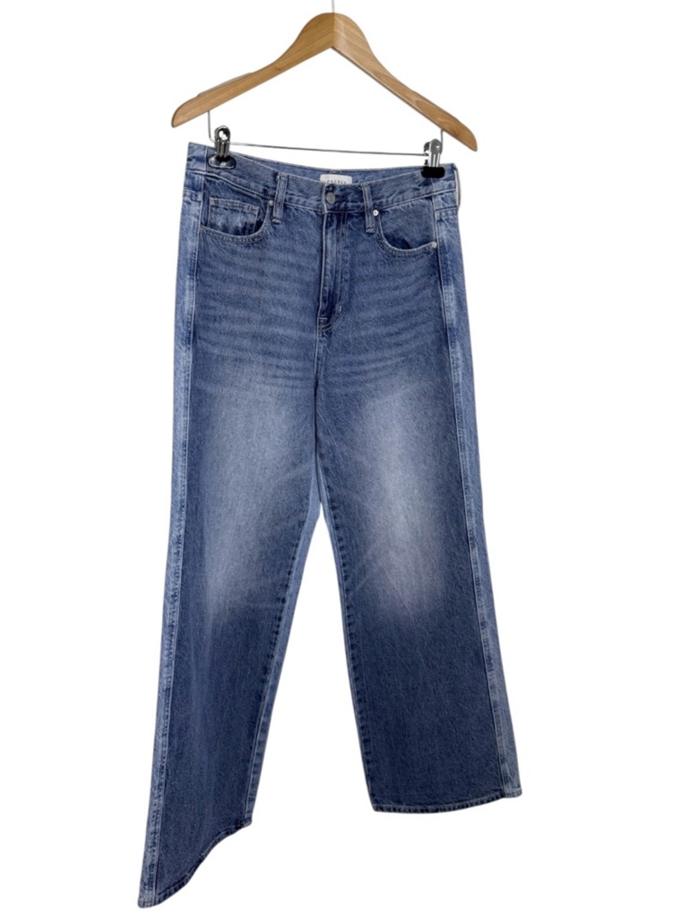 PacSun Baggy Wide-Leg Jeans in Light Blue Wash